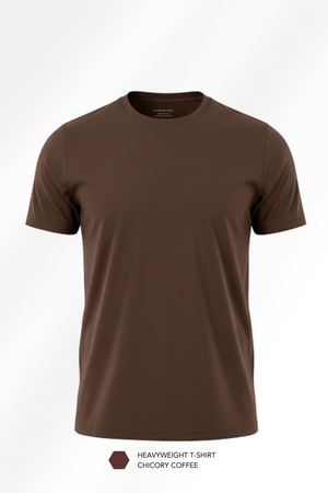 Carbon Heavyweight T-Shirt - Adobe Rose & Chicory Coffee - Pack of 2