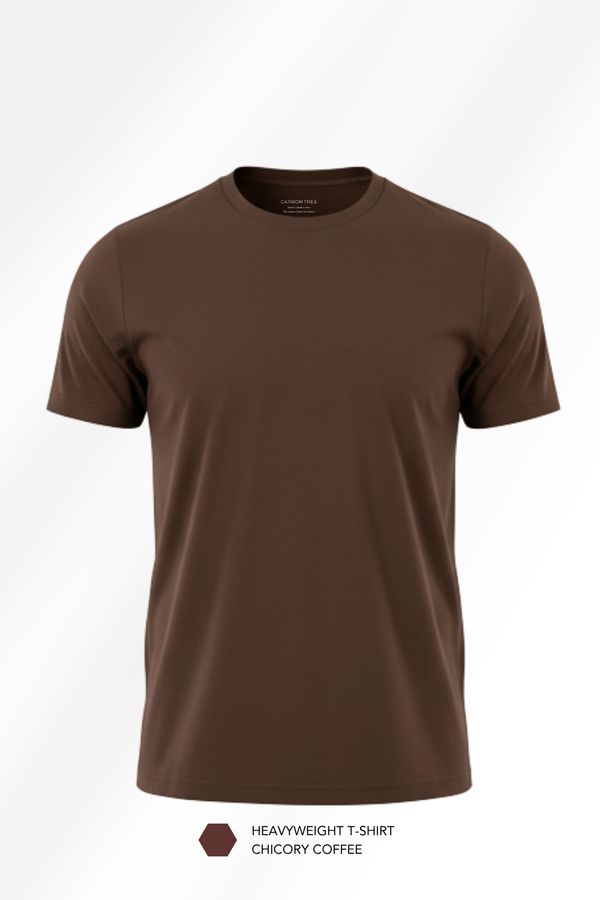 Carbon Heavyweight T-Shirt - Adobe Rose & Chicory Coffee - Pack of 2