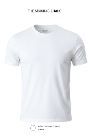 Carbon Heavyweight T-Shirt - Black & White - Pack of 2