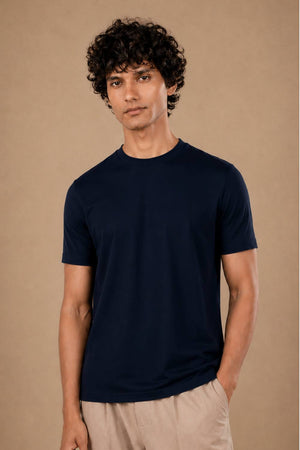 Carbon Heavyweight T-Shirt – Sorona™ (Midnight Navy)