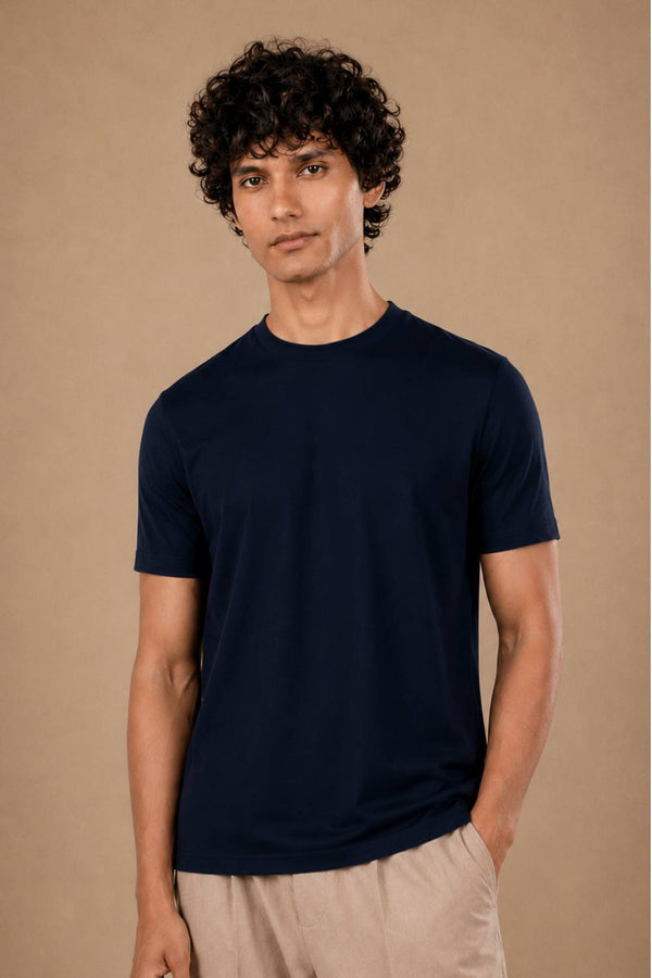 Carbon Heavyweight T-Shirt – Sorona™ (Midnight Navy)