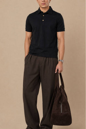 Sorona™ Polo (Carbon Black)