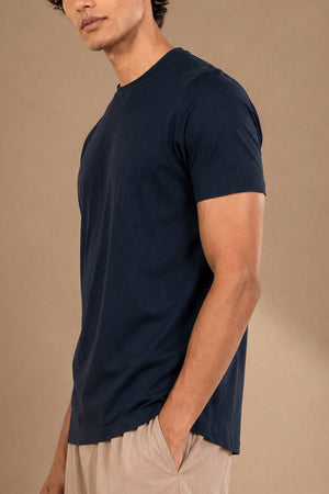 Carbon Heavyweight T-Shirt – Sorona™ (Midnight Navy)