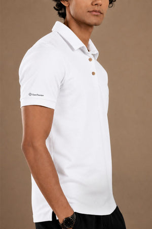 Grant Thornton Sorona™ Polo (Chalk)