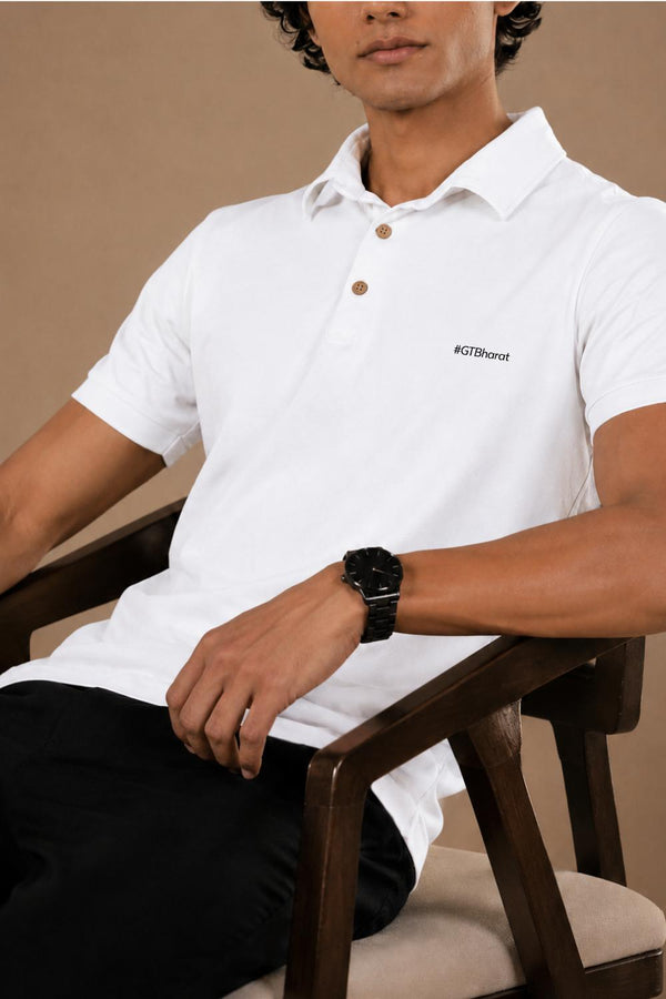 Grant Thornton Sorona™ Polo (Chalk)