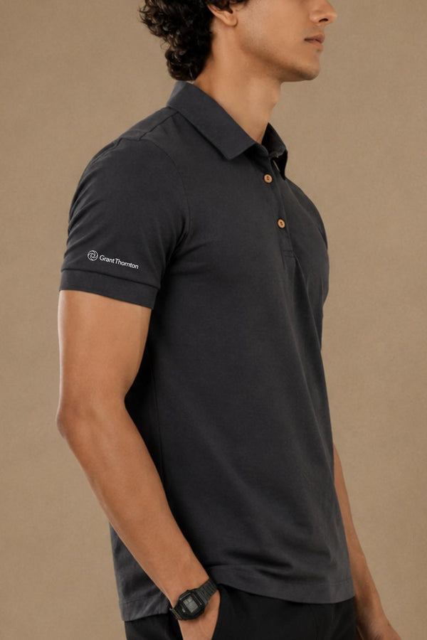 Grant Thornton Sorona™ Polo (Coal Grey)