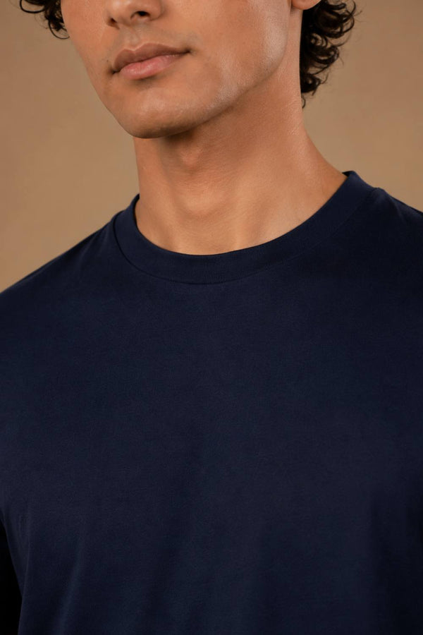Carbon Heavyweight T-Shirt – Sorona™ (Midnight Navy)