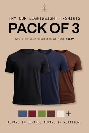 Carbon Lightweight T-Shirt - Pack of 3