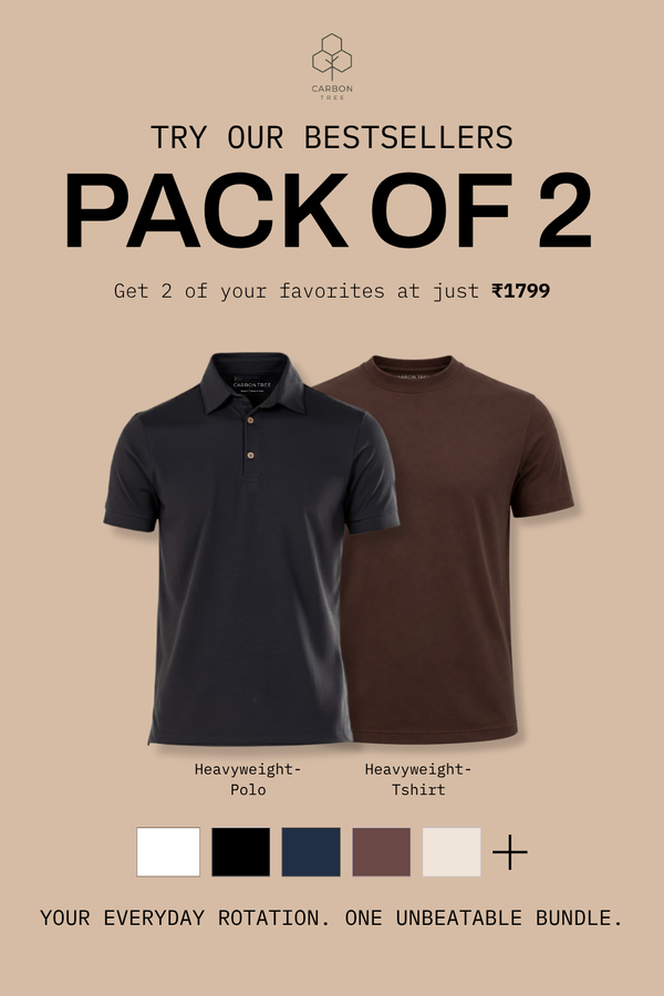 Ultimate Bestseller Combo - Heavyweight T-Shirts & Heavyweight Polo - Pack of 2