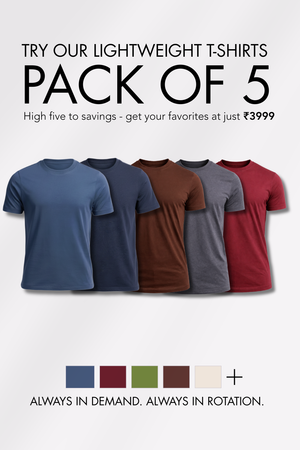 Carbon Lightweight T-Shirt - Pack of 5