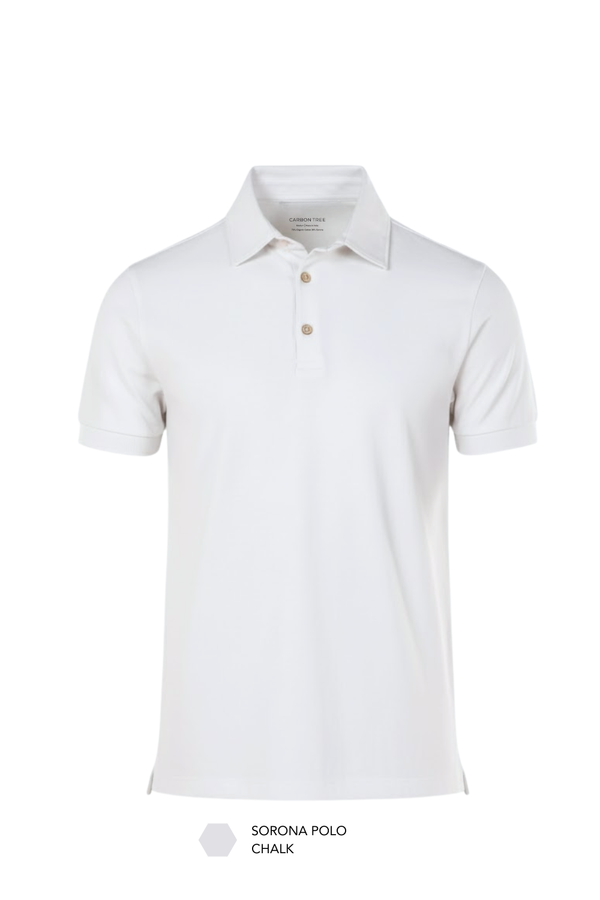 Sorona™ Polo - Black & Chalk - Pack of 2