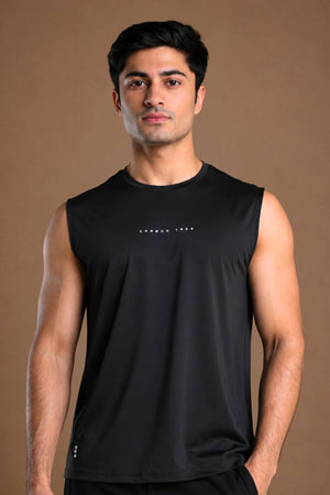 Men’s Bio Sports Tank – EcoCiclo™ Biodegradable Polyester (Coal Grey)