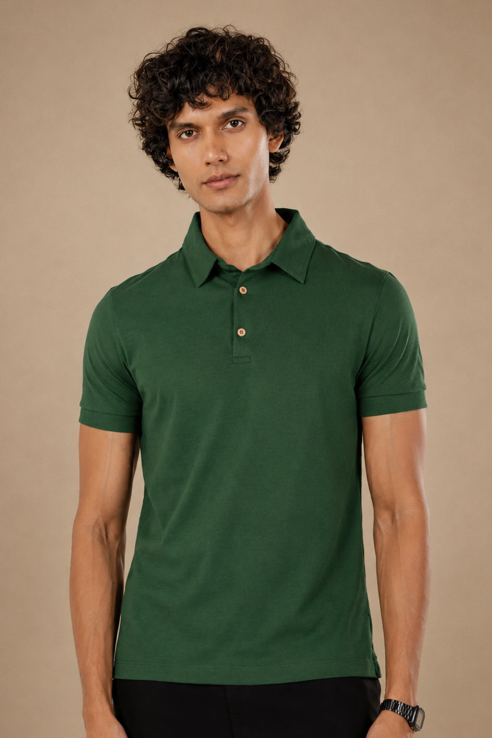 Sorona™ Polo (Pine Green)