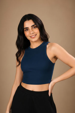 Bamboo Tank Top (Rustic Blue)