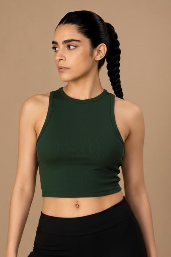 Bamboo Tank Top (Pine Green)