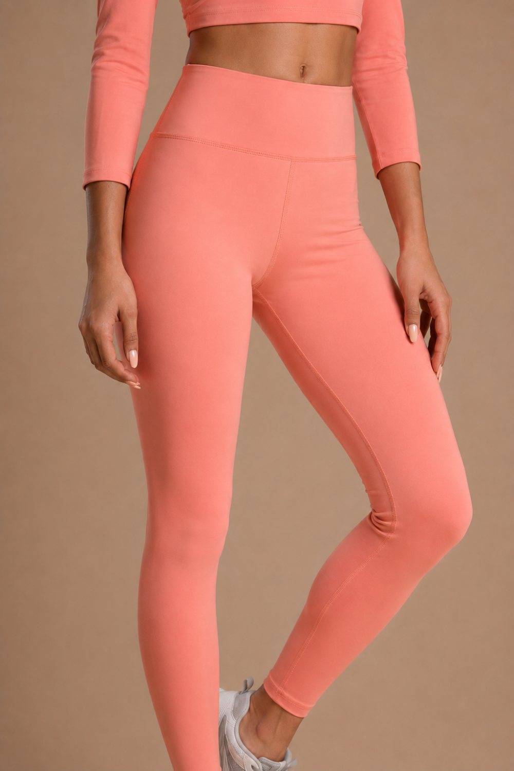 Carbon Comfort Legging (Peach)