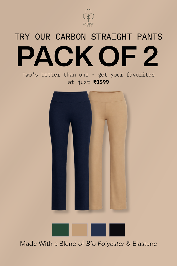 Carbon Straight Pants - Pack of 2