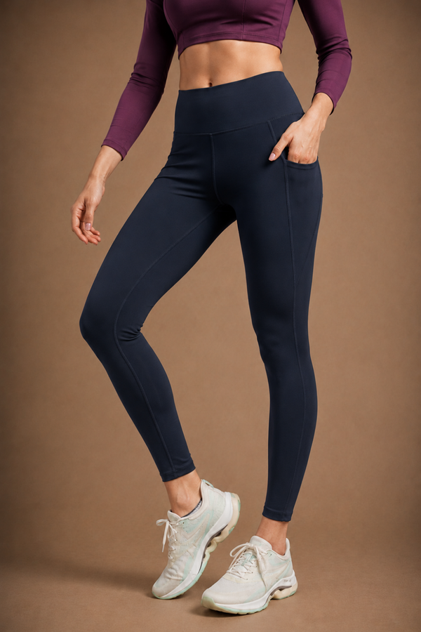 Carbon Utility Legging (2 Pockets) (Midnight Navy)